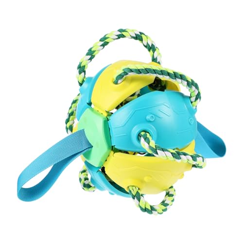 TOYANDONA Tragbares Wurfball für Interaktives Kauspielzeug Bewegung und Training Bissfestes Kreatives Design TOYANDONA Tragbares Wurfball für Interaktives Kauspielzeug Bewegung und Training Bissfestes Kreatives Design von TOYANDONA
