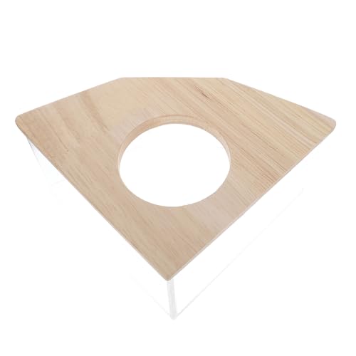 TOYANDONA Transparente Chinchilla Sandbadewanne Mehrzweck Hamster Sandbad Box Haustier Toilette für Kleintiere Wie Mäuse Ratten Rennmäuse Geeignet von TOYANDONA