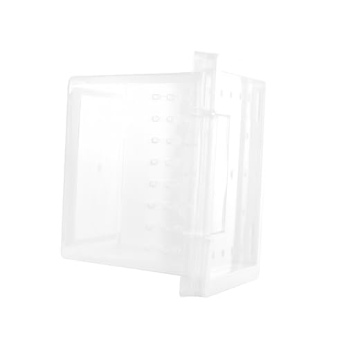 TOYANDONA Transparente Reptilien Zuchtbox aus Kunststoff Praktische Futterbox für Eidechsen Schildkröten Frösche und Kleine Einfache und Langlebig TOYANDONA Transparente Reptilien Zuchtbox aus Kunststoff Praktische Futterbox für Eidechsen Schildkröten Frösche und Kleine Einfache und Langlebig von TOYANDONA