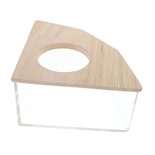 TOYANDONA Transparente Sandbad Box für Hamster und Chinchillas Multifunktionale Sand Badewanne mit Hygienischem Design als Badewanne und Toilette für Kleine Haustiere Platzsparend und TOYANDONA Transparente Sandbad Box für Hamster und Chinchillas Multifunktionale Sand Badewanne mit Hygienischem Design als Badewanne und Toilette für Kleine Haustiere Platzsparend und von TOYANDONA