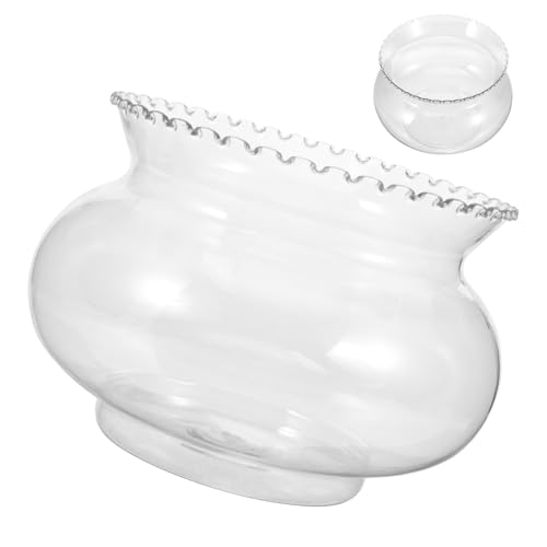 TOYANDONA Transparentes Aquarium Robustem Multifunktionaler Betta und Goldfischbehälter für Bürodekoration Volumen Stilvolles Design für Pflanzen und Fische TOYANDONA Transparentes Aquarium Robustem Multifunktionaler Betta und Goldfischbehälter für Bürodekoration Volumen Stilvolles Design für Pflanzen und Fische von TOYANDONA