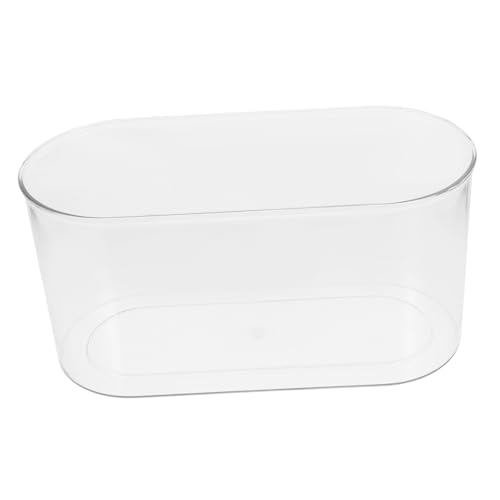 TOYANDONA Transparentes Desktop Aquarium Kleine Vase für Fische Schildkröten und Pflanzen Bruchsicheres Design für Schreibtisch und Wohnzimmer Einfache Pflege und Hohe TOYANDONA Transparentes Desktop Aquarium Kleine Vase für Fische Schildkröten und Pflanzen Bruchsicheres Design für Schreibtisch und Wohnzimmer Einfache Pflege und Hohe von TOYANDONA