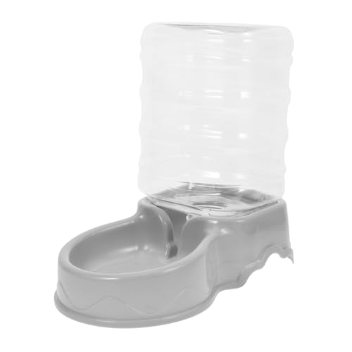 TOYANDONA Trinkbrunnen Für Haustiere Wasser Groß Flasche Dual Tülle Spender Katzenfutter Futternapf Für Katzen Hundefutter Futterautomat Für Hunde Futterautomat Für Katzen Plastik von TOYANDONA