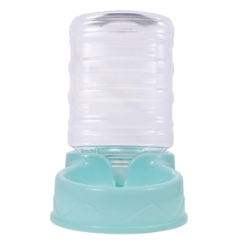TOYANDONA Trinkbrunnen Für Haustiere Wasserspender Für Katzen Futterspender Katzenfutter Wasser Trinken Rostfrei Isoliert Container Hundefutterschale Futternapf Für Katzen Sky-Blue Plastik von TOYANDONA