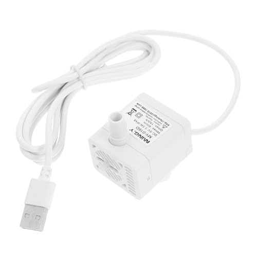 TOYANDONA Ersatzpumpe Für Katzenbrunnen USB Tauchpumpe Für Trinkbrunnen Kompakte Und Leise Wasserpumpe Für Kontinuierliche Wasserversorgung Katzen Und Kleine Haustiere TOYANDONA Ersatzpumpe Für Katzenbrunnen USB Tauchpumpe Für Trinkbrunnen Kompakte Und Leise Wasserpumpe Für Kontinuierliche Wasserversorgung Katzen Und Kleine Haustiere von TOYANDONA