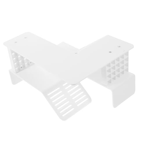 TOYANDONA Turtle Basking Platform wasserdichte Kunststoff Plattform für Schildkröten Kletter und Ruhebereich für Terrarien und Aquarien Sicher für Wasserqualität und Tiergesundheit von TOYANDONA