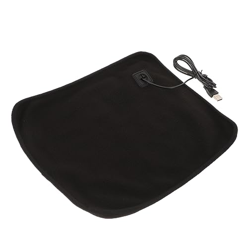 TOYANDONA USB heizkissen Reptilienheizkissen wärmende Isomatte für Haustiere Heizmatte Reptil Heizkissen für Haustiere Wurf Welpe warme Reptilienmatte Haustierwärmungsmatte Polyester Schwarz von TOYANDONA