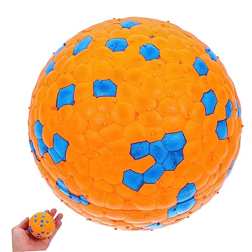 TOYANDONA Unzerstörbarer Hundeball aus Langlebigem Interaktives Kauspielzeug und Apportierball für Welpen und Hunde Geeignet für Indoor und Outdoor Spielspaß zur Zahnreinigung und TOYANDONA Unzerstörbarer Hundeball aus Langlebigem Interaktives Kauspielzeug und Apportierball für Welpen und Hunde Geeignet für Indoor und Outdoor Spielspaß zur Zahnreinigung und von TOYANDONA