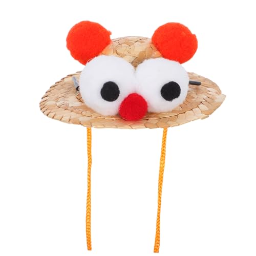 TOYANDONA Winziger Häschenhut Mit Verstellbarem Kinnriemen Für Kleintiere Leichtes Design Und Einfache Pflege Für Hamster Und Kaninchen Für Partys Und Alltag von TOYANDONA