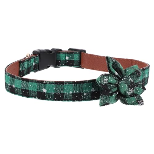 TOYANDONA Verstellbares Weihnachts für Kleine Hunde und Sicherer Verschluss Leuchtendes Niedliches Haustierzubehör für Party und Alltag Grün mit Sonnenblumenmotiv TOYANDONA Verstellbares Weihnachts für Kleine Hunde und Sicherer Verschluss Leuchtendes Niedliches Haustierzubehör für Party und Alltag Grün mit Sonnenblumenmotiv von TOYANDONA