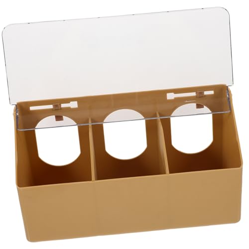 TOYANDONA Vogel Futterstation aus Robustem Hängend für Käfige und Verschleißfest für Papageien und Wellensittiche Vielseitig Einsetzbar für Futter und Wasser TOYANDONA Vogel Futterstation aus Robustem Hängend für Käfige und Verschleißfest für Papageien und Wellensittiche Vielseitig Einsetzbar für Futter und Wasser von TOYANDONA