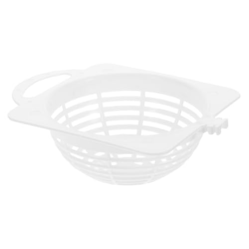 TOYANDONA Vogel Nest Vogelhaus Kleines Haustier Tragbares Nest Hängendes Brutnest Nest Pan Werkzeug Zum Schlüpfen Von Vögeln Kanariennestpfanne Brutnest Aus Kunststoff Plastik Yellow von TOYANDONA