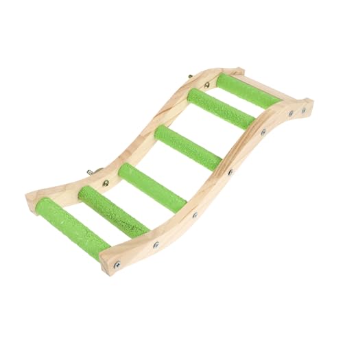 TOYANDONA Vogel Papagei Kletterleiter Für Vogelkäfige Haustier Papageienleiter Drinnen Für Vögel Papageienspielzeug Sitzstangen Vogelleiter Green Holz TOYANDONA Vogel Papagei Kletterleiter Für Vogelkäfige Haustier Papageienleiter Drinnen Für Vögel Papageienspielzeug Sitzstangen Vogelleiter Green Holz von TOYANDONA