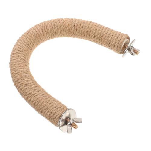 TOYANDONA Vogel Seil Sitzstange aus Förmiges für Papageien und Wellensittiche Langlebig Entspannen im Vogelkäfig TOYANDONA Vogel Seil Sitzstange aus Förmiges für Papageien und Wellensittiche Langlebig Entspannen im Vogelkäfig von TOYANDONA