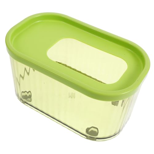 TOYANDONA Vogelbadewanne für Kleine Vögel Abnehmbarer Deckel Leichte Badewanne für Wellensittiche Nymphensittiche und Kanarienvögel Duschbox für Gesunde Pflege im Sommer und Winter von TOYANDONA