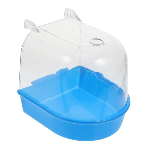 TOYANDONA Vogelbadewanne für Kleine Vögel Hängend mit Haken Vogelkäfig Zubehör Tragbar Gesundheitsfördernd Geeignet für Wellensittiche Kanarienvögel und Papageien TOYANDONA Vogelbadewanne für Kleine Vögel Hängend mit Haken Vogelkäfig Zubehör Tragbar Gesundheitsfördernd Geeignet für Wellensittiche Kanarienvögel und Papageien von TOYANDONA