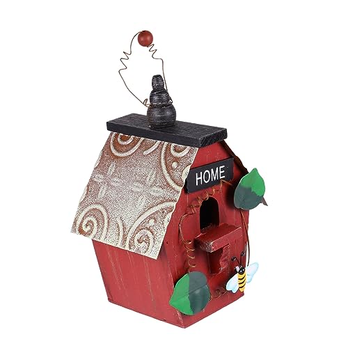 TOYANDONA Vogelhaus Aus Holz Vogelhäuser Ornament Vogelkäfig Für Draußen Vogelfutterspender Für Draußen Gartendekoration Hängendes Vogelfutternest Talg Vogelfutterstange Bienenstock TOYANDONA Vogelhaus Aus Holz Vogelhäuser Ornament Vogelkäfig Für Draußen Vogelfutterspender Für Draußen Gartendekoration Hängendes Vogelfutternest Talg Vogelfutterstange Bienenstock von TOYANDONA