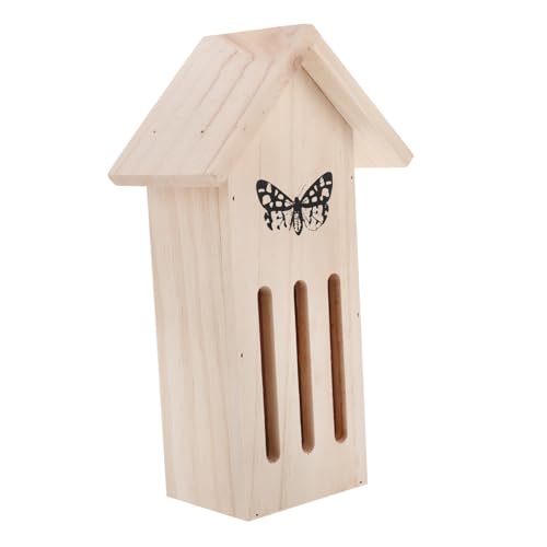 TOYANDONA Vogelhaus Vogelhäuschen insektenhäuser holzhaus terrassendeko Insektenhaus Bienenhaus Gartenaccessoire Holzhotel Bienenstock aus Holz Hotels hängende Hotels im Freien TOYANDONA Vogelhaus Vogelhäuschen insektenhäuser holzhaus terrassendeko Insektenhaus Bienenhaus Gartenaccessoire Holzhotel Bienenstock aus Holz Hotels hängende Hotels im Freien von TOYANDONA