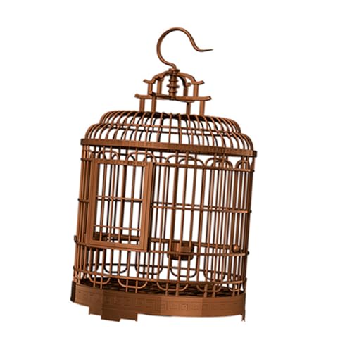 TOYANDONA Vogelkäfig Aus Kunststoff Im Vintage-Stil, Tragbarer Vogeltransportkäfig Für Zuhause, Reisen, Drinnen Und Draußen, Ideal Für Sittiche, Unzertrennliche, Nymphensittiche TOYANDONA Vogelkäfig Aus Kunststoff Im Vintage-Stil, Tragbarer Vogeltransportkäfig Für Zuhause, Reisen, Drinnen Und Draußen, Ideal Für Sittiche, Unzertrennliche, Nymphensittiche von TOYANDONA