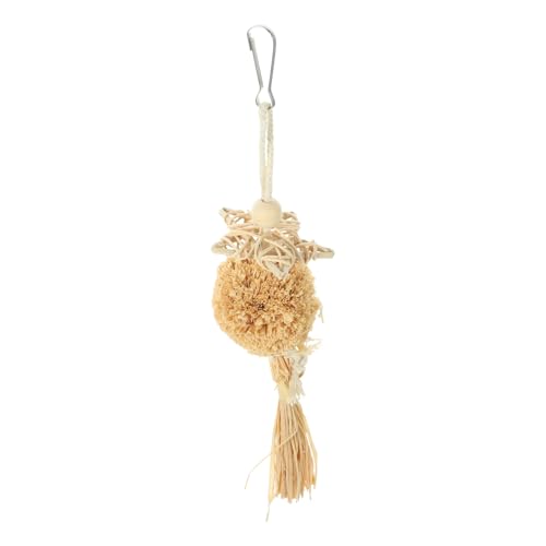 TOYANDONA Vogelkäfig Ornamente Papagei hängendes Kauspielzeug Kauen Vogel Papagei Nahrungssuche im Freien Cockatiel Hängespielzeug für Vogelfutter zum Aufhängen hölzern TOYANDONA Vogelkäfig Ornamente Papagei hängendes Kauspielzeug Kauen Vogel Papagei Nahrungssuche im Freien Cockatiel Hängespielzeug für Vogelfutter zum Aufhängen hölzern von TOYANDONA
