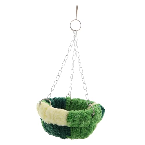 TOYANDONA Vogelkäfig Zubehör Papageiennester Winter Warmes Vogelbett Vogel Kuschelhütte Sittich Vogelbett Papageien Winternest Warmes Vogelbett Für Den Winter Papageien Schlafbett von TOYANDONA