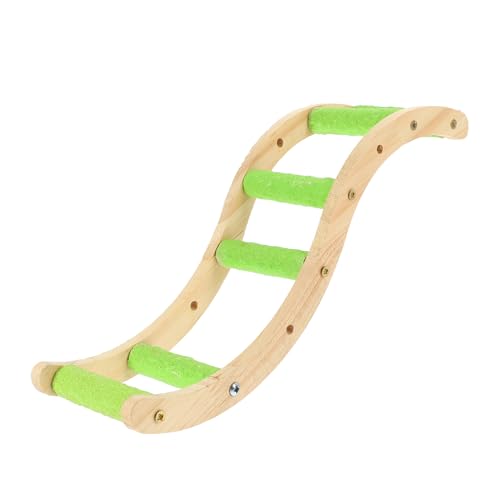 TOYANDONA Vogelleiter aus Naturholz Kauspielzeug für Papageien Wellensittiche Hamster Kletterleiter Spielplatz zur Krallenpflege und Bewegungsförderung für Kleine Vögel und Nager TOYANDONA Vogelleiter aus Naturholz Kauspielzeug für Papageien Wellensittiche Hamster Kletterleiter Spielplatz zur Krallenpflege und Bewegungsförderung für Kleine Vögel und Nager von TOYANDONA