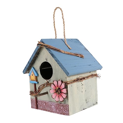 TOYANDONA Vogelnest Aus Holz Für Den Außenbereich Groß Niedlich Für Den Garten Zum Aufhängen Vogelhäuschen Für Vögel Im Hinterhof Papageienhaus Zum Aufhängen Dekorative TOYANDONA Vogelnest Aus Holz Für Den Außenbereich Groß Niedlich Für Den Garten Zum Aufhängen Vogelhäuschen Für Vögel Im Hinterhof Papageienhaus Zum Aufhängen Dekorative von TOYANDONA