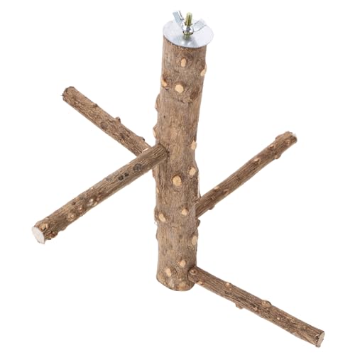 TOYANDONA Vogelsitzstange Ständer Käfig Papagei Sitzstangen Ständer Papageien Vogelständer Papagei Sittich Sitzstange Vogel Krallen Schleifstab Holz Vogelsitzstange Papagei von TOYANDONA