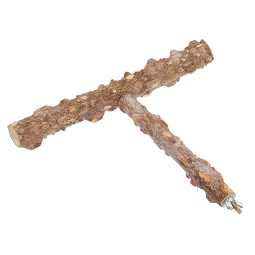 TOYANDONA Vogelspielzeug Holzständer mit Natürlichem AST Vogelkäfig Zubehör Sitzstange für Wellensittiche Papageien und Kleine Vögel Robust Langlebig als Geeignet TOYANDONA Vogelspielzeug Holzständer mit Natürlichem AST Vogelkäfig Zubehör Sitzstange für Wellensittiche Papageien und Kleine Vögel Robust Langlebig als Geeignet von TOYANDONA