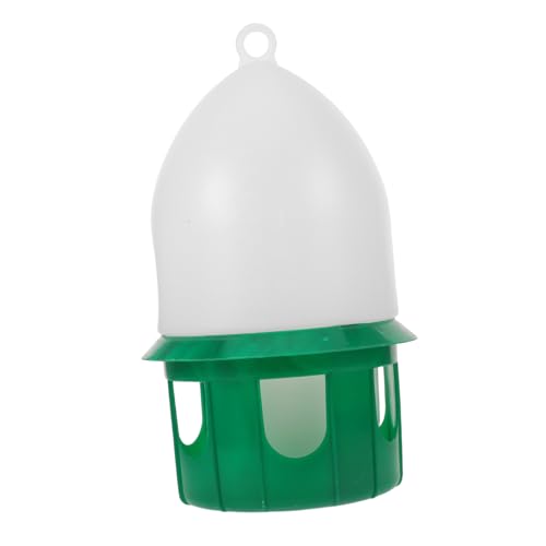 TOYANDONA Vogeltränke Großer Fassungsvermögen aus Leichtem Kunststoff Auslaufsicherer Wasserspender für Tauben und Vögel Weiß Grün Einfach zu Reinigen und Tragbar für Innen Wiederverwendbar TOYANDONA Vogeltränke Großer Fassungsvermögen aus Leichtem Kunststoff Auslaufsicherer Wasserspender für Tauben und Vögel Weiß Grün Einfach zu Reinigen und Tragbar für Innen Wiederverwendbar von TOYANDONA