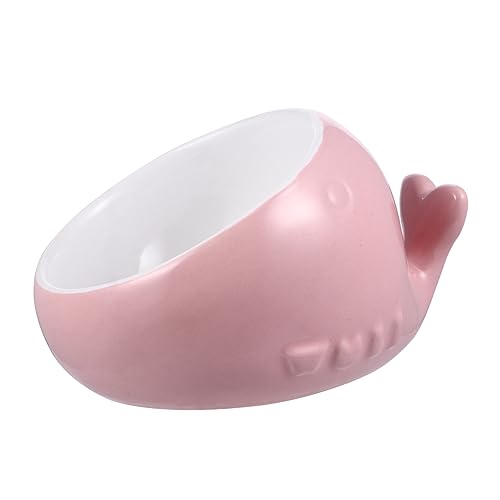 TOYANDONA Wal-katzennapf Schüssel Futternapf Heimtierbedarf Walschale Erhöhter Haustiernapf Wassernäpfe Für Haustiere Futternapf Für Haustiere Rutschfester Katzennapf Keramik Rosa TOYANDONA Wal-katzennapf Schüssel Futternapf Heimtierbedarf Walschale Erhöhter Haustiernapf Wassernäpfe Für Haustiere Futternapf Für Haustiere Rutschfester Katzennapf Keramik Rosa von TOYANDONA