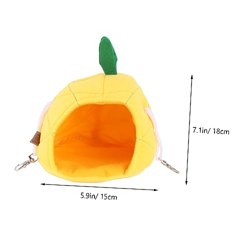 TOYANDONA Warme Hamster Hängematte aus Kleines Nest und Haustierhaus für Meerschweinchen Eichhörnchen und Andere Kleintiere Hängendes für Winter Süßes Cartoon Design Geeignet für Käfige TOYANDONA Warme Hamster Hängematte aus Kleines Nest und Haustierhaus für Meerschweinchen Eichhörnchen und Andere Kleintiere Hängendes für Winter Süßes Cartoon Design Geeignet für Käfige von TOYANDONA
