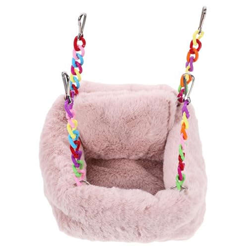 TOYANDONA Warmes Baumwoll Meerschweinchenbett Dekorative Hamsterhängematte Gemütliches Schlaf und Spielzubehör für Kleintiere für Käfige und Jahreszeiten Format TOYANDONA Warmes Baumwoll Meerschweinchenbett Dekorative Hamsterhängematte Gemütliches Schlaf und Spielzubehör für Kleintiere für Käfige und Jahreszeiten Format von TOYANDONA