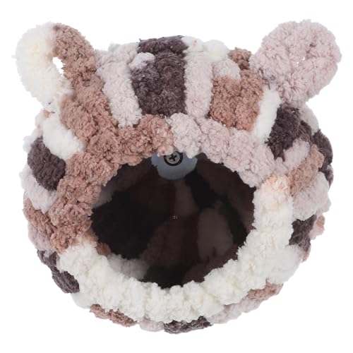 TOYANDONA Warmes Papageiennestbett für den Winter: Sittich-Schlafhütte für den Käfig – warmes Vogelnistbett für kleine Vögel, Papageien, Finken, Nymphensittiche und Kanarienvögel von TOYANDONA