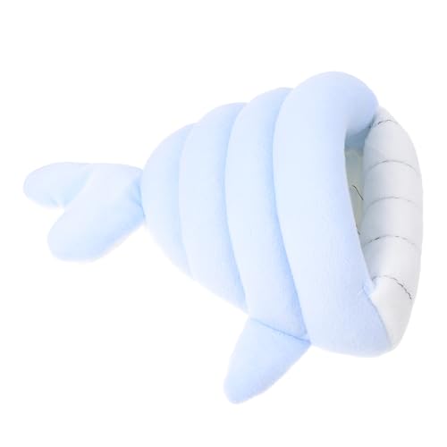 TOYANDONA Warmes für Kleine Haustiere Hamsterhöhle Schlafbett Kuschelnest Kleintierkäfig Zubehör S Atmungsaktiv Leicht Tragbar für Winter und Kaninchenstall von TOYANDONA