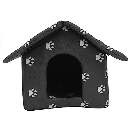 TOYANDONA Outdoor Katzenhaus wasserdichte Katzenhöhle Für Komfortables Schlafen Und Ausruhen Abnehmbar Und Leicht Zu Reinigen Für Katzen Und Kleine Hunde Mit Pfotenmotiven TOYANDONA Outdoor Katzenhaus wasserdichte Katzenhöhle Für Komfortables Schlafen Und Ausruhen Abnehmbar Und Leicht Zu Reinigen Für Katzen Und Kleine Hunde Mit Pfotenmotiven von TOYANDONA