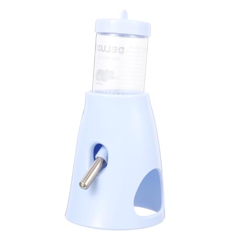 TOYANDONA Wasserflasche Für Hamster Futterspender Trinkflasche Für Hamster Kleine Hamsterwasserflasche Chinchilla-wasserflasche Trinken Wassertank Haustier Nagetier Groß Pp Sky-Blue von TOYANDONA