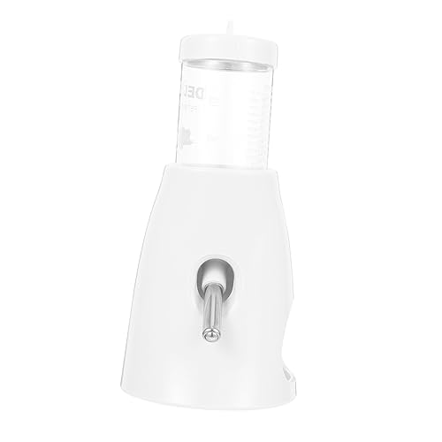 TOYANDONA Wasserflasche Für Hamster Wasserflaschenhalter Für Hamster Wasser Trinken Hängend Trinkflasche Für Hamster Hamsterflasche Hamsterwasser Klein Futterspender Isoliert Stehen Weiß Pp von TOYANDONA