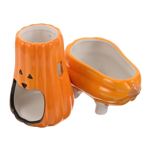 TOYANDONA Wasserflaschenständer für Hamster: Keramik-Kürbis-Hamster-Versteck, Futternapf für Mäuse, Ratten und Rennmäuse, Käfigzubehör für Kleintiere TOYANDONA Wasserflaschenständer für Hamster: Keramik-Kürbis-Hamster-Versteck, Futternapf für Mäuse, Ratten und Rennmäuse, Käfigzubehör für Kleintiere von TOYANDONA
