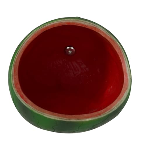 TOYANDONA Wassermelonen Hamster Wassernapf Chinchilla Schüssel Für Rattenzubehör Futternapf Für Kleintiere Futter Und Wassernapf Für Hamster Meerschweinchen von TOYANDONA