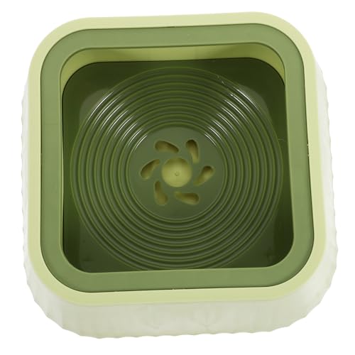 TOYANDONA Wassernapf Ohne Verschüttungen Für Hunde Schüsseln Fütterung Wasserschale Katzenfutter Erhöht Verschütten Sie Den Wassernapf Ihrer Katze Hund Wassernapf Abs Green TOYANDONA Wassernapf Ohne Verschüttungen Für Hunde Schüsseln Fütterung Wasserschale Katzenfutter Erhöht Verschütten Sie Den Wassernapf Ihrer Katze Hund Wassernapf Abs Green von TOYANDONA