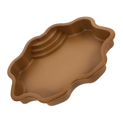 TOYANDONA Wassernapf für Reptilien Schildkrötenwasserschale Wanne Wasser- Einweichschale für Schildkröten Wasserschale für Reptilienbecken Schildkrötenbad im Freien Abs Light Brown TOYANDONA Wassernapf für Reptilien Schildkrötenwasserschale Wanne Wasser- Einweichschale für Schildkröten Wasserschale für Reptilienbecken Schildkrötenbad im Freien Abs Light Brown von TOYANDONA