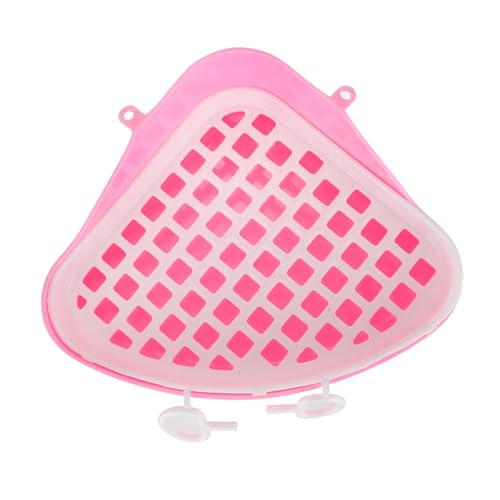 TOYANDONA Wc Box aus Dreieckige Tier Toilette für Kleintiere zu Installieren für Meerschweinchen und Chinchillas Schützt Verschmutzungen TOYANDONA Wc Box aus Dreieckige Tier Toilette für Kleintiere zu Installieren für Meerschweinchen und Chinchillas Schützt Verschmutzungen von TOYANDONA
