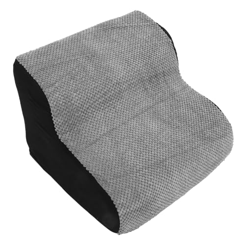 TOYANDONA Weiche Hundetreppe aus Hochdichtem Schaumstoff mit Rutschfester Unterseite Komfortable Haustiertreppe für Kleine Hunde und Katzen als Rampe für Sofa Bett und Reisen von TOYANDONA