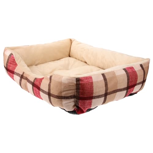 TOYANDONA Weihnachtliches Katzenhaus aus Baumwolle Warmes Winter Nest Gemütliches Katzen und Hundebett Stabiler Rückzugsort für Kleine und Mittelgroße Haustiere TOYANDONA Weihnachtliches Katzenhaus aus Baumwolle Warmes Winter Nest Gemütliches Katzen und Hundebett Stabiler Rückzugsort für Kleine und Mittelgroße Haustiere von TOYANDONA