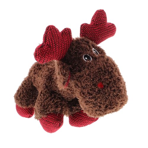 TOYANDONA Weihnachts -elch - Beißspielzeug Für Welpen Kleines Hunde-weihnachtsspielzeug Lustiges Kauspielzeug Kauer Bisse Weihnachts -haustierspielzeug Für Hunde Interaktiv Plüsch TOYANDONA Weihnachts -elch - Beißspielzeug Für Welpen Kleines Hunde-weihnachtsspielzeug Lustiges Kauspielzeug Kauer Bisse Weihnachts -haustierspielzeug Für Hunde Interaktiv Plüsch von TOYANDONA