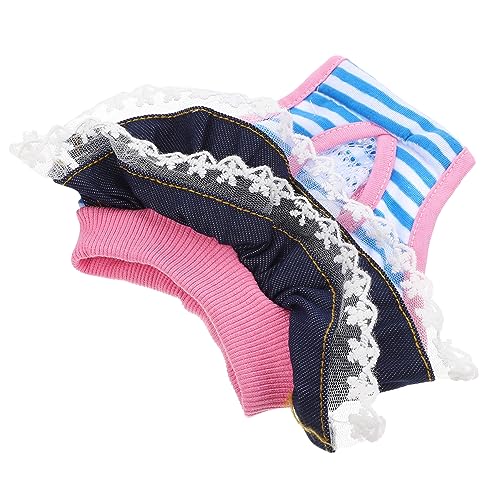 TOYANDONA Welpen Sanitärhöschen für Hündinnen Waschbar und Wiederverwendbar Bequemes Design für Inkontinenz und Menstruation für Untrainierte und Läufige TOYANDONA Welpen Sanitärhöschen für Hündinnen Waschbar und Wiederverwendbar Bequemes Design für Inkontinenz und Menstruation für Untrainierte und Läufige von TOYANDONA