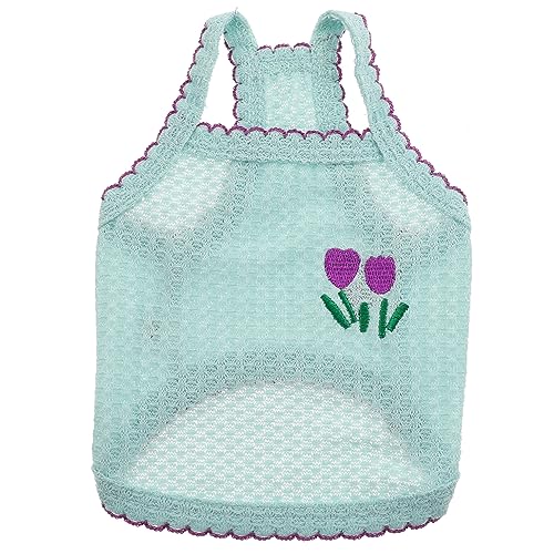 TOYANDONA Welpen Weste Hunde-Outfits Kühlweste für Hunde Hundepullover klein Hund Kleiner Kleidung hundeweste hundeshirt atmungsaktives Haustierhemd Hundehemd Baumwolle Polyester von TOYANDONA