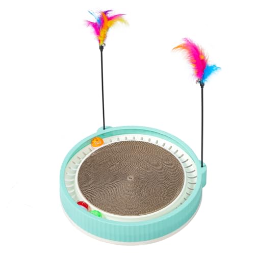 TOYANDONA Widerstandsfähige Kratzmatte Für Katzen Interessanter Kratzblock Aus Stabiler Wellpappe Optimal Für Tiergeschäfte Fördert Bewegung Und Einsamkeit TOYANDONA Widerstandsfähige Kratzmatte Für Katzen Interessanter Kratzblock Aus Stabiler Wellpappe Optimal Für Tiergeschäfte Fördert Bewegung Und Einsamkeit von TOYANDONA