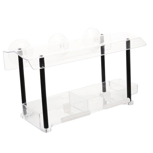 TOYANDONA Window Bird Feeder Durable Suction Cup Bird Food Dispenser for Parrots for Outdoor Feeding Easy to Monitor Food Levels for Canaries and Finches TOYANDONA Window Bird Feeder Durable Suction Cup Bird Food Dispenser for Parrots for Outdoor Feeding Easy to Monitor Food Levels for Canaries and Finches von TOYANDONA